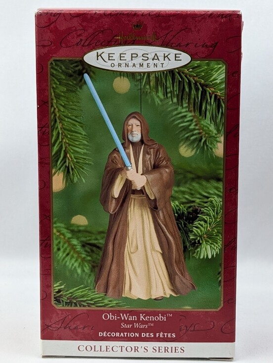 Hallmark Other - 2000 Obi-Wan Kenobi Star Wars Hallmark Keepsake Ornament #4 In Series Christmas